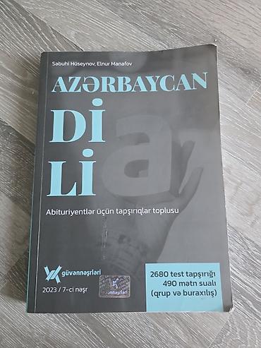 Məhsul: “Azərbaycan Dili – Abituriyentlər üçün tapşırıqlar toplusu”