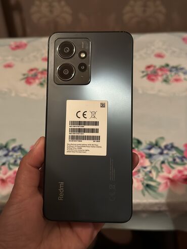 xiaomi redmi note 8 qara: Xiaomi Redmi Note 12, 128 GB, rəng - Qara, 
 Düyməli