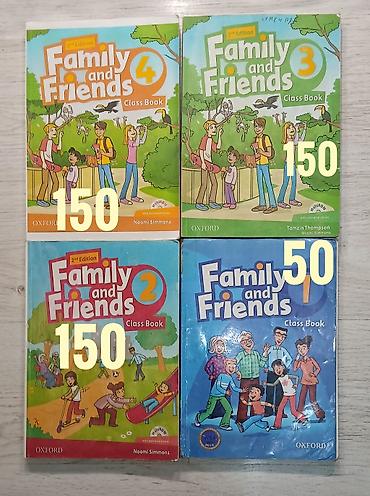 Иностранные языки: Family and friends (все 4 части) Student's book и Workbook Продаю за — 1