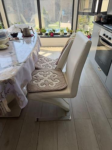silver kitchen: Комплект из кухонных/обеденных стульев в современном стиле. 6 штук — 1