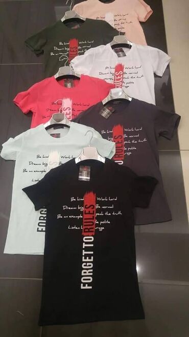 Futbolka və maykalar: Gundəlik geyimlər mağazası geniş asartmentli qadin,kişi uşaq — 22