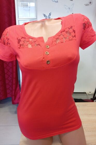 benetton majice dugih rukava: Ženske majice pamuk elastin vel. M. L. Xl. 2xl cena 599din 💋