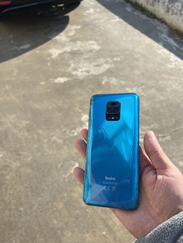 islenmis redmi telefonlari: Xiaomi Redmi Note 9S, 64 GB, rəng - Göy, 
 Barmaq izi, İki sim kartlı, Face ID