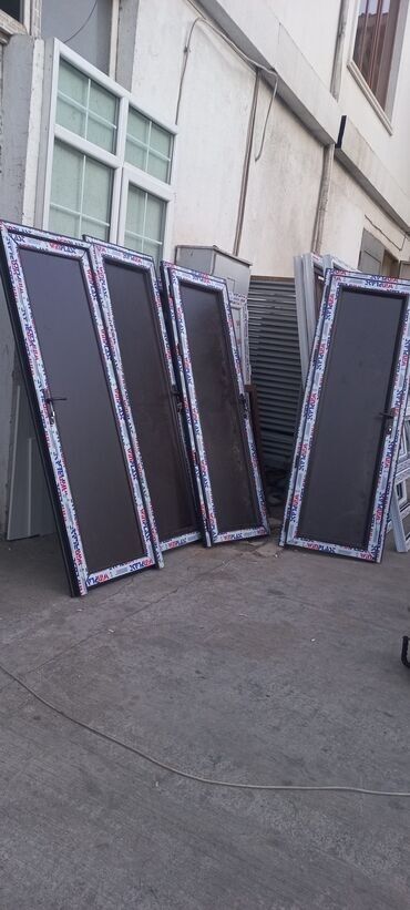 Plastik pəncərələr: Yeni İkiqat şüşə paketi Plastik pəncərə, Еni: 100 sm, Uzunluğu: 100 sm — 8