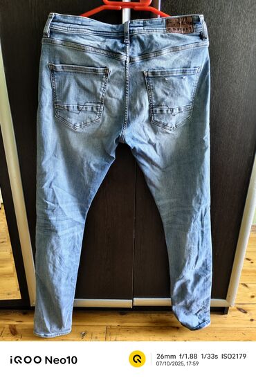 Şalvarlar: Yarım klassik Şalvar, Zara, rəng - Göy — 2