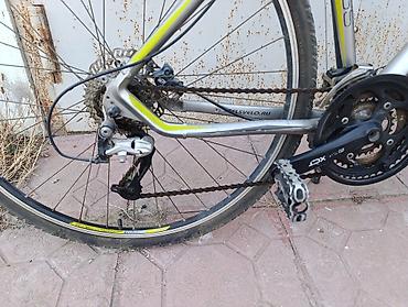 Stels cross (MTB) velosiped - Çərçivə: Alüminium, üst boruda “Stels