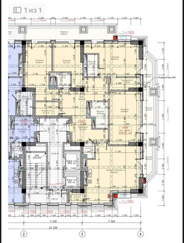 Продажа квартир: 5 и более комнат, 226 м², Элитка, 11 этаж, ПСО (под самоотделку) — 10