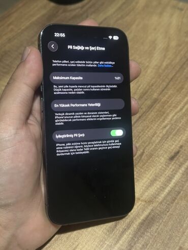 Apple iPhone: IPhone 14 Pro, 128 GB, Deep Purple, Simsiz şarj, Face ID — 8