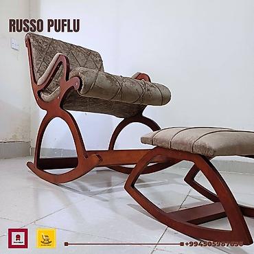 pufik: RUSSO PUFLU yellənən kreslo 18 ayadək kreditlə. Məhsulun aylara görə — 5