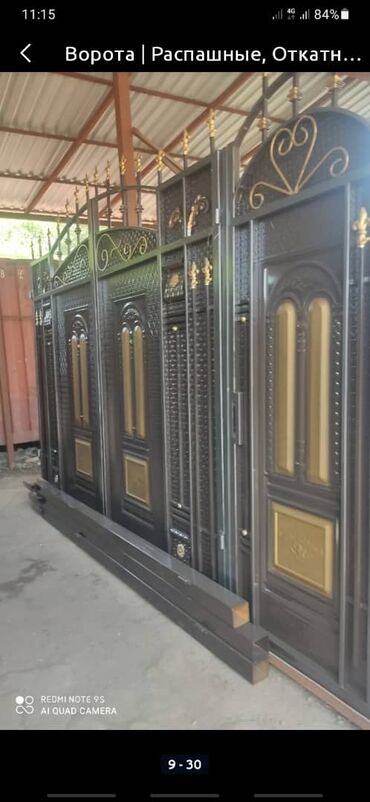 Откатные ворота: Вороты для дома — 4