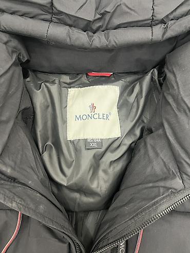 эрк элден: Пуховая куртка Moncler, мужская, размер XXL (185/104A), черного цвета — 2