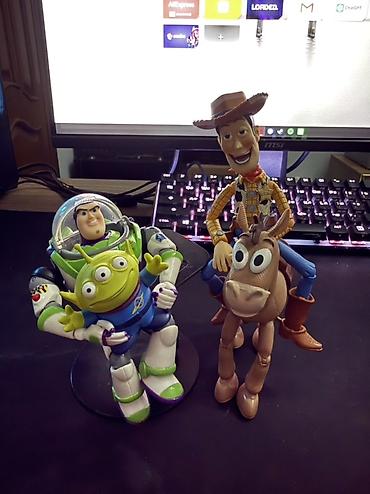 lalafo oyuncaqlar: Toy Story fiqurlari Woody Figure Buzz Lightyear Figure Her ikisi de — 3