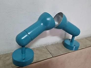 lusteri za dnevnu sobu cena: DVE STARE ZIDNE LAMPE - ALUMINIJUM | Dve stare aluminijumske zidne — 4
