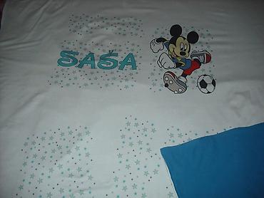 Ostale dečije stvari: Prekrivac za bebe sa stampom pomzelji ime,slika,podaci rodjenja — 6