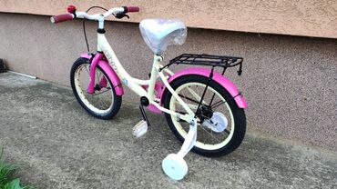 Dečiji bicikli: Deciji bicikl X-Kids 16" za devojcice sa pomocnim Decija bicikla — 9