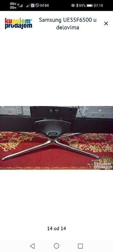 Aksesoari za TV i video: Samsung UE55F6500 – delovi Raspoloživi originalni delovi sa TV-a — 13