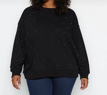 fb sister sweatshirt: 5XL (EU 50), rəng - Qara