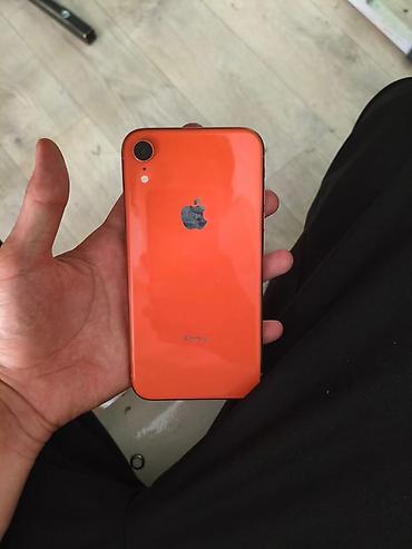 ifone: IPhone Xr, Б/у, 128 ГБ, Коралловый, Защитное стекло, Кабель, 84 % — 1