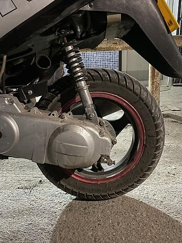 faster f10 scooter: Gümüşü rəngdə, JPJC markalı skuter. Bu model rahat hərəkət üçün — 8