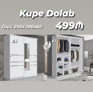 Divanlar: Yeni, Düz dolab, Qarderob, paltar dolabı