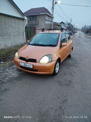 Toyota: Toyota Vitz: 1999 г., 1 л, Автомат, Бензин, Хэтчбэк