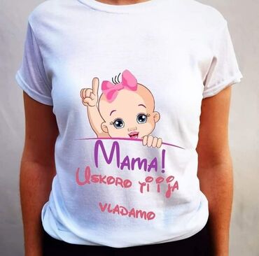 Majice kratkih rukava: Izrada majci po vašoj želji
S.m.l.xl.xxl 2000din
Boja: Bele i Crne — 1