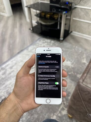 Apple iPhone: IPhone 7, 128 GB, Rose Gold, Barmaq izi