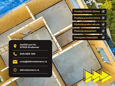 Ostalo: OSB (Oriented Strand Board) ploče proizvođača KRONOSPAN za internu — 5