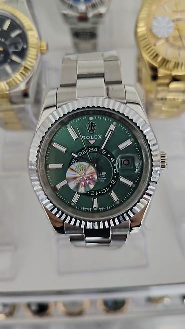 meta eynək: Məhsul: Kvars mexanizmlə işləyən kişi qol saatları (ROLEX üslubunda — 7