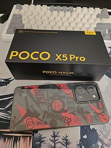 Poco X5 Pro 5G, Б/у, 256 ГБ, цвет - Черный