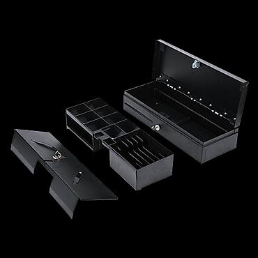 Денежные ящики: Денежный ящик FT460 (460 мм) Компактный кассовый денежный ящик для — 3