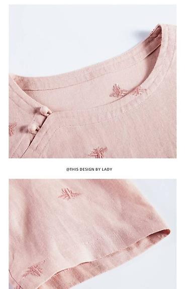 Повседневные платья: Представляем утонченное платье из 100% натурального льна в нежном — 9