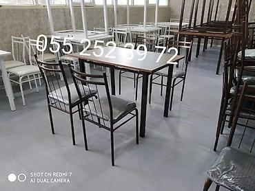 Sifarişlə restoran stulları: Metal, Rusiya, Parça, Ödənişli quraşdırma, Zəmanətli, Kredit yoxdur — 5