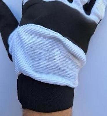 Oprema za bicikliste: FOX motocross/biciklističke rukavice – crno/belo - Lagane i — 16