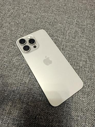 IPhone 15 Pro Max (натуральный титан) Не работает фейс, в остальном at lalafo.kg IPhone 15 Pro Max (натуральный титан) Не работает фейс, в остальном