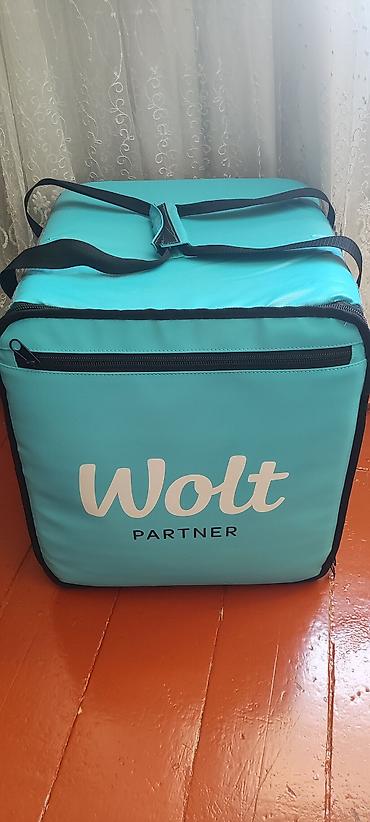 paksan: Wolt Partner termo çanta / kuryer çantası Yemək və sifariş daşınması — 4