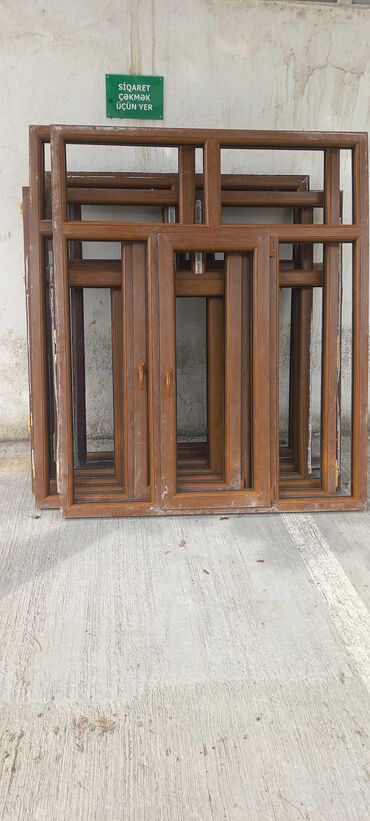 Plastik pəncərələr: İşlenmi̇ş plasti̇k pəncərələr. 
120x160=100 man — 10