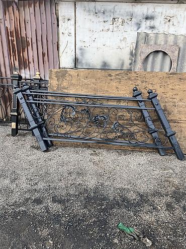 Изготовление перил: Изготовление перил Материал: Кованное железо, Наружные, Бесплатная доставка — 57