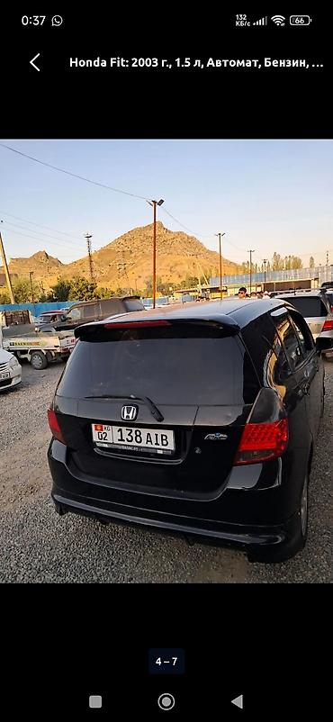 accord 2000: Honda Fit: 2003 г., 1.5 л, Автомат, Бензин, Хэтчбэк — 2