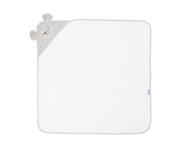 robot cipelari: KikkaBoo Peškir sa kapuljačom Joyful Mice 90x90 cm - Bebi peškir od — 2