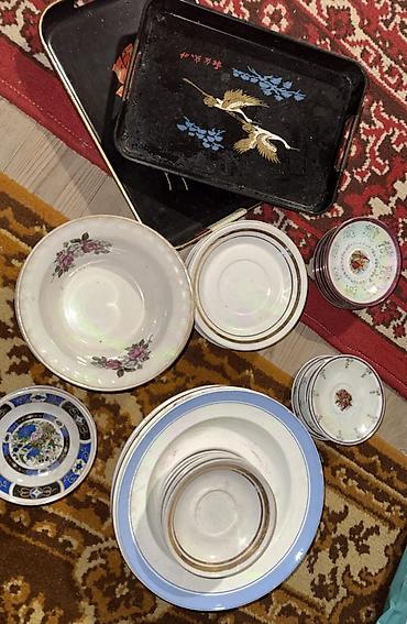 nahar servizi: Nahar dəsti, rəng - Ağ, Farfor — 2