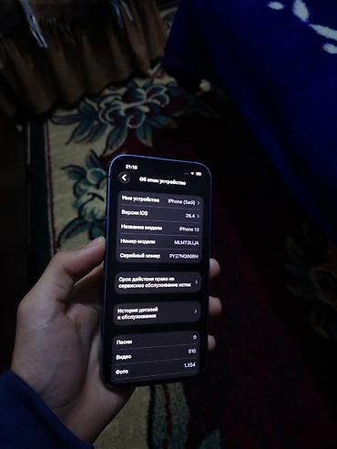 Apple iPhone: IPhone 13, Mavi, Face ID — 15
