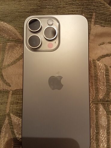 iphone 7 plus satış: IPhone 15 Pro Max, 256 GB, Natural Titanium, Barmaq izi, Simsiz şarj, Face ID