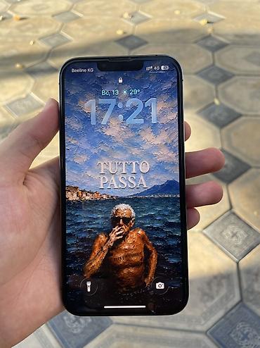 aipad mini: IPhone 13 Pro, Б/у, 256 ГБ, Графит, Чехол, 84 % — 3