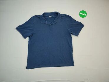 Koszulki: Podkoszulka, XL (EU 42), wzór - Jednolity kolor, kolor - Niebieski