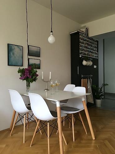 study table: Кухонный стол и стул, Новый, Платная доставка, цвет - Белый — 2