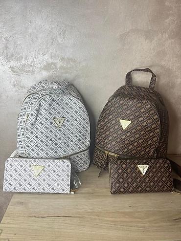 Modni rančevi: Ruksaci – modni modeli sa logotipom - Brendovi: Michael Kors i Guess — 2