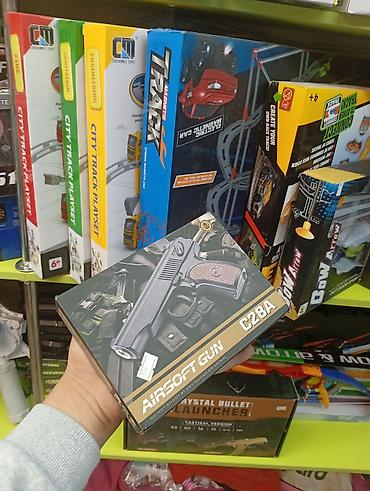 Сейфтер: Пневматический (страйкбольный) пистолет C28A — игрушечная модель под — 1