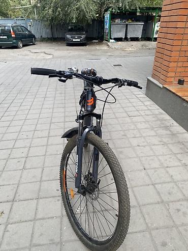 format velosiped: Горный велосипед GIRTON в серо-оранжевом цвете. Подходит для городских — 4