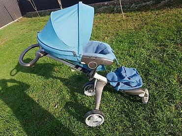 Продаю детскую коляску stokke в хорошем состоянии